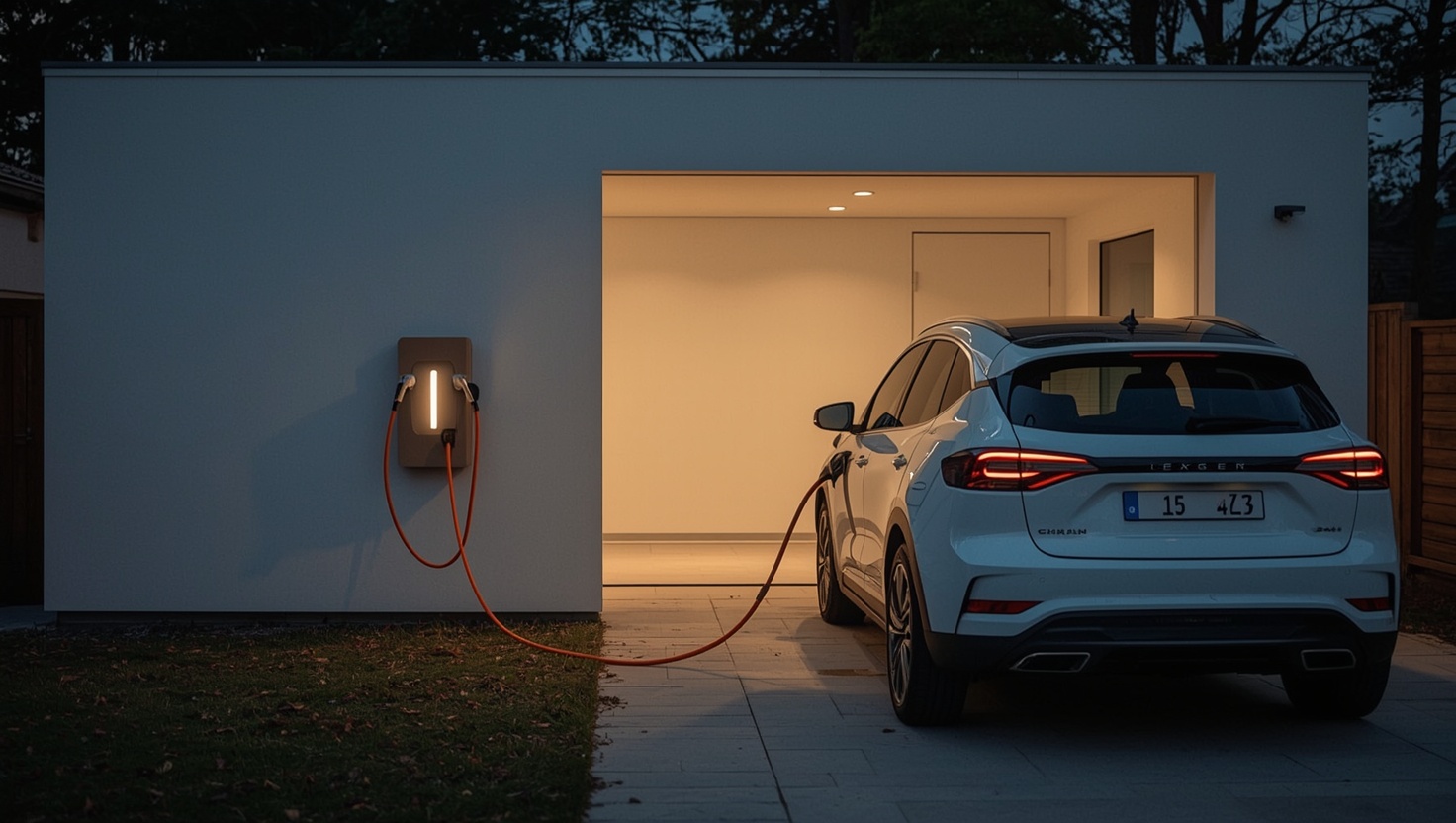 Elektroauto laden an Wallbox – Zuhause Laden